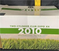John Deere Two cylinder club expo XX in box