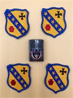 28th Personnel Services Zippo & Patches