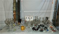 Wine Glass Collection, Wine Bottle Holder,