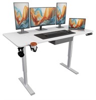 Height Adjustable Electric Standing Desk with