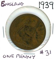 1939 English One Penny