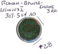 Roman Coin: Licinius 307-324 AD - Empire 3rd