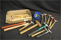 Lot o f Hammers, Mallets & Handles