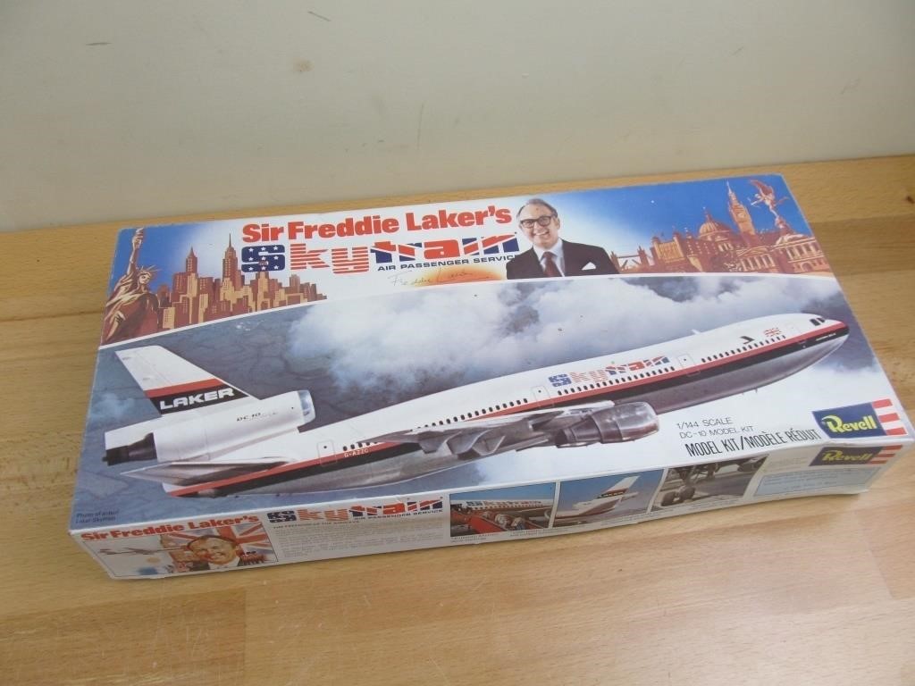 Revell Model Sir Freddie Laker's Skytrain