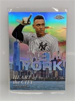 2022 Topps Chrome Heart of the City Aaron Judge