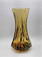 1960 MURANO ART GLASS OCTAGONAL VASE - ITALY