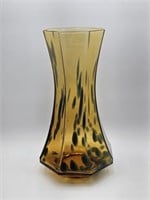 1960 MURANO ART GLASS OCTAGONAL VASE - ITALY