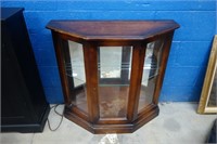 Lighted Glass Cabinet