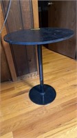 CUSTOM MADE ACCENT TABLE.