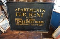 2 Sided  Wood Advertising Sign