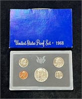 1968 United States Poof Set in Box
