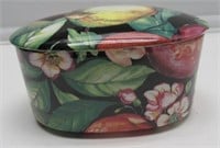 PORCELAIN COVERED BOX MADE IN ITALY FOR JACOBSONS