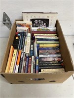 Large box of assorted books, perfected for some