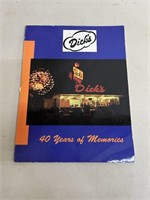 Dick's 40 Years of Memories book!