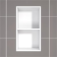 Embedded Shower Niche 14x18x4 White