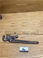 Ridged Pipe wrench