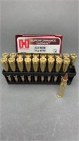 222 REM Hornady (20 Cartridges)