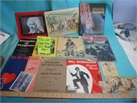 Vintage Ephemera / Postcards / Music / Books / Art