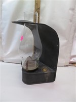 Antique UPRR Caboose Oil Lamp 11&1/2" x 7" x
