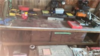 Large work bench.  No content 96” x 45”