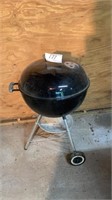 Weber charcoal grill, charcoal starter
