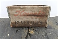 Vintage Howels Beverages Wooden Box
