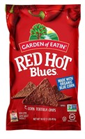 Pack Of 12 Red Hot Blues Corn Tortilla Chips