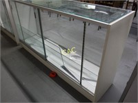 38"x17.5"x70" Glass Display Counter