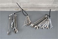 VARIETY OF COMBINATION WRENCHES STANDARD