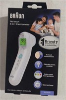 Braun 3-in-1 digital no touch thermometer