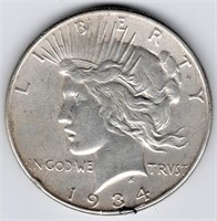 1934 Peace Dollar