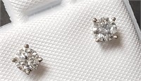 $1395 14K  Diamond (0.34Ct,I1-3,F-G) Earrings
