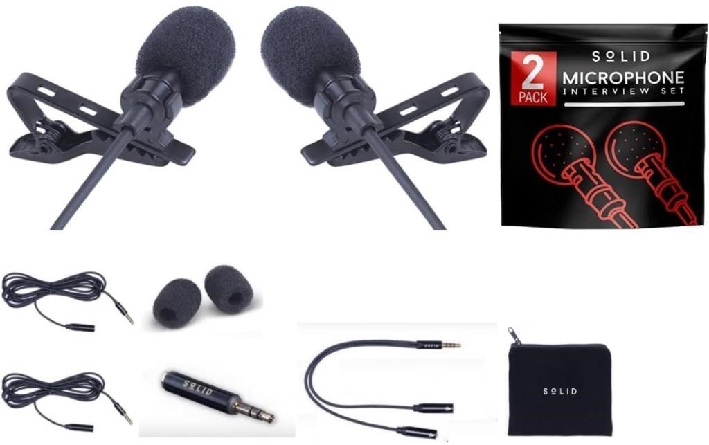 (new/sealed)SoLID (TM) Lavalier Lapel Microphone