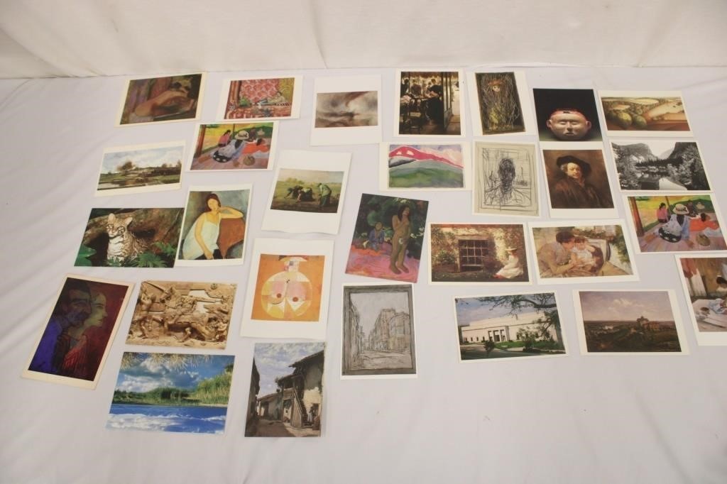 Reproduction Art Post Cards