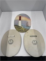 3 light house wall decor