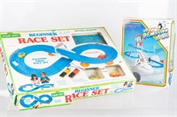 Sesame Street Slot Race Set and Penguin Race Game