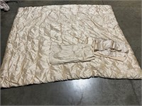 King size silk comforter set