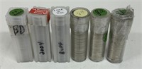 (6) ROLLS OF UNCIRCULATED COINS