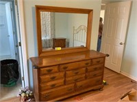 7 drawer chest with mirror