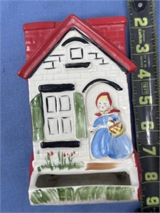 1940’s Hull Little Red Riding Hood Match Holder