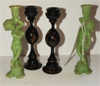 (2) Pairs of candlesticks to include: Pair of