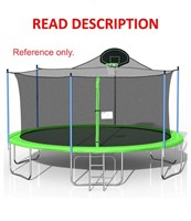 Awlstar 1500 LBS 16FT Trampoline frame and parts.