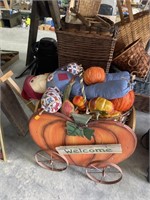 Fall and pumpkin decorations