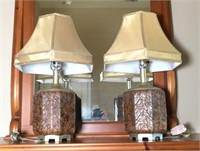 Pair Asian Style Lamps
