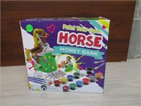 NEW Paint Your Horse Money Bank