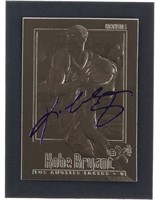 Kobe Bryant 1996-97 Skybox EX-2000 Purple Signatur