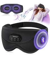 New, TOPOINT Sleep Mask Headphones with Wireless