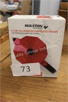 aluminum espresso maker 6-cup
