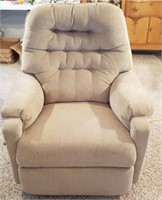 Beige Recliner