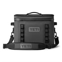 $400 YETI Hopper Flip 18 Portable Cooler black